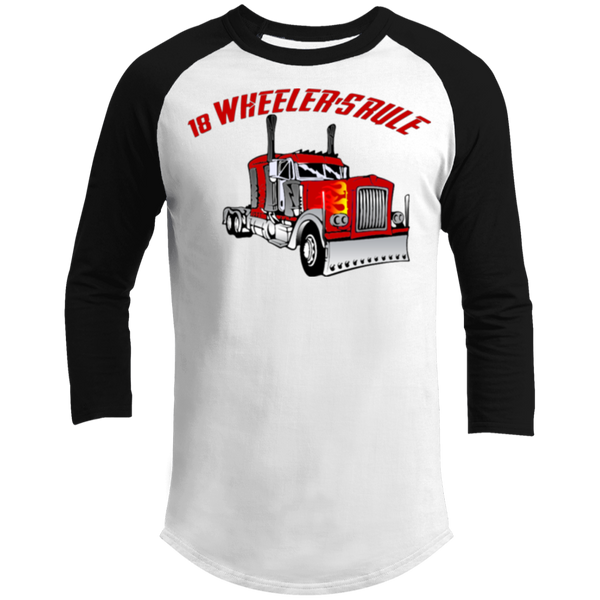 Trucker 18 Wheeler 1 Sporty T-Shirt