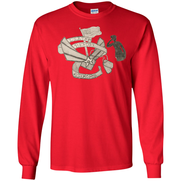 Death Before Dishonor LS Ultra Cotton Tshirt
