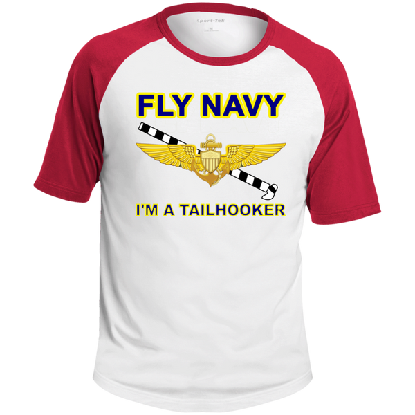 Fly Navy Tailhooker SS Colorblock Raglan Jersey