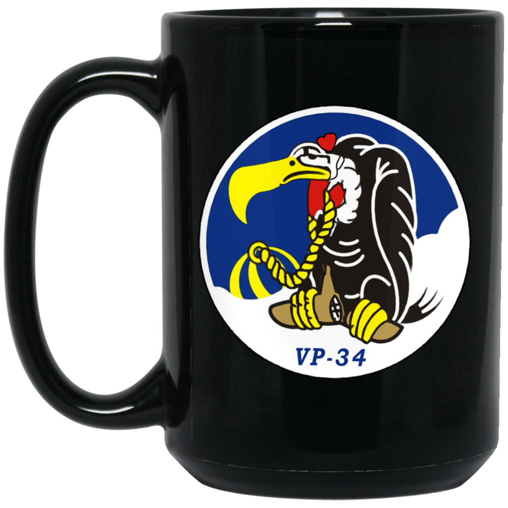 VP 34 1 Black Mug - 15oz