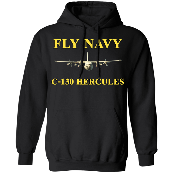 Fly Navy C-130 3 Pullover Hoodie