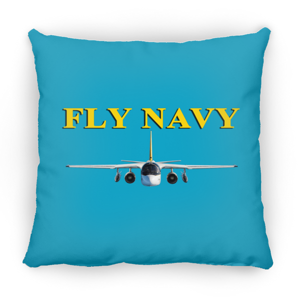 Fly Navy S-3 4 Pillow - Square - 16x16