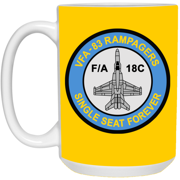 VFA 83 3 Mug - 15oz