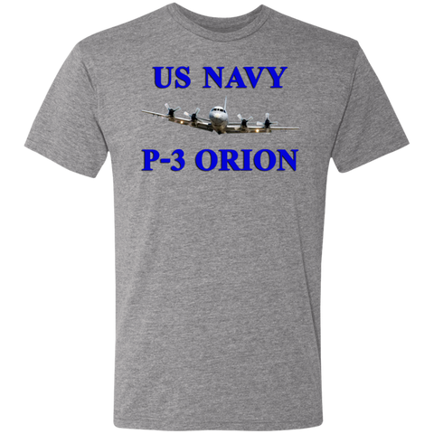 US Navy P-3 1 Triblend T-Shirt