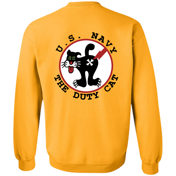 Duty Cat 2a Crewneck Pullover Sweatshirt