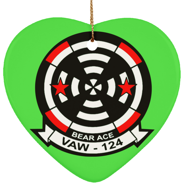 VAW 124 2 Ornament - Heart