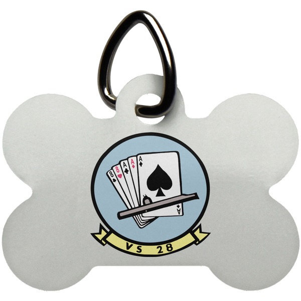 VS 28 2 Pet Tag - Dog Bone