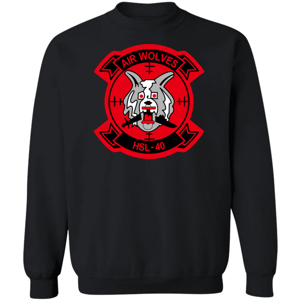 HSL 40 1 Crewneck Pullover Sweatshirt