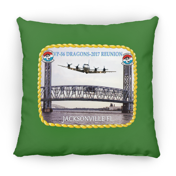 VP-56 2017 Reunion 1 Pillow - Square - 14x14