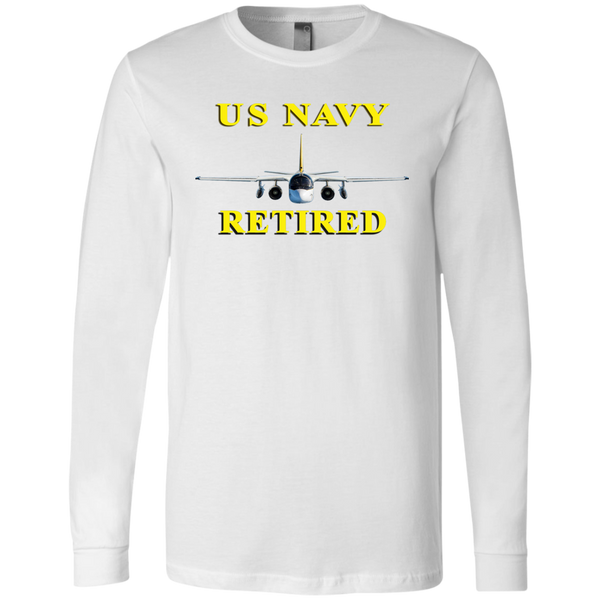 Navy Retired 2 LS Jersey T-Shirt