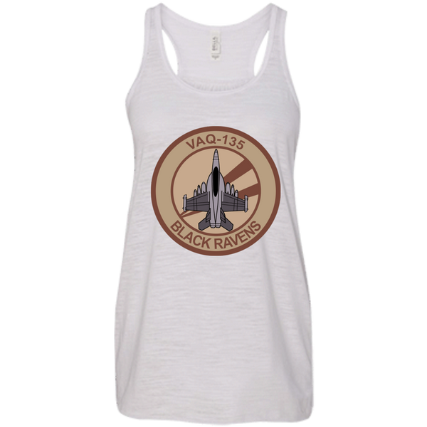 VAQ 135 6 Flowy Racerback Tank