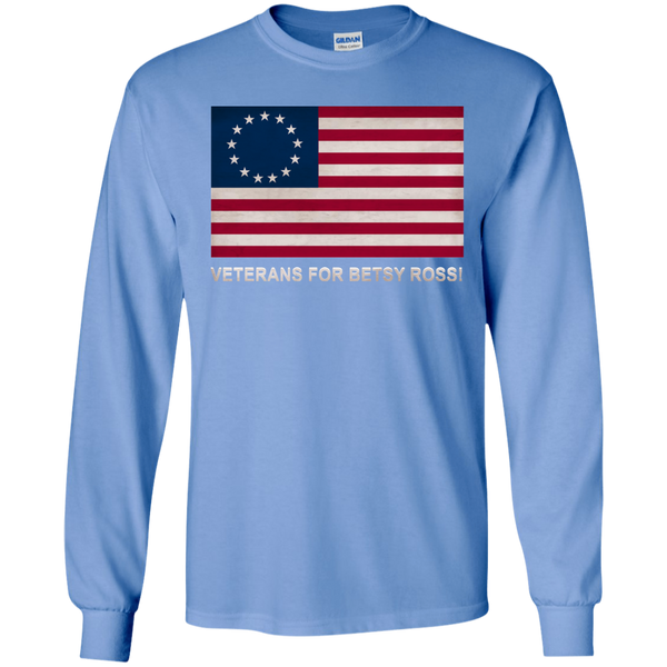 Betsy Ross Vets 2 LS Cotton Ultra T-Shirt