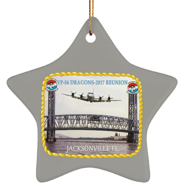 VP-56 2017 Reunion 1 Ornament Ceramic - Star