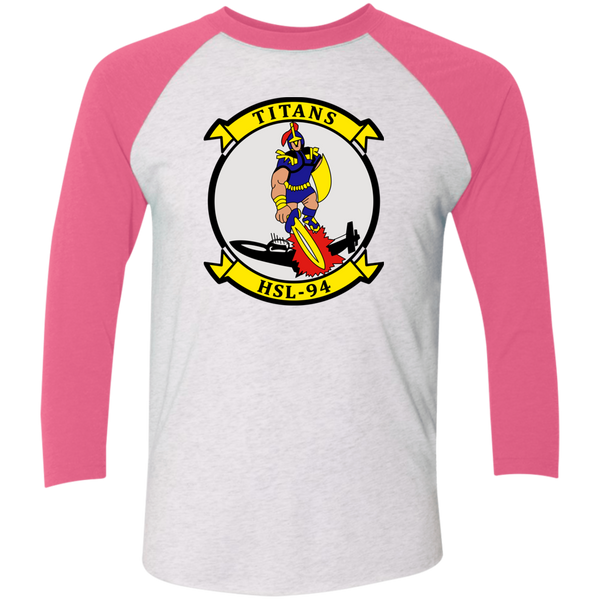 HSL 94 3 Baseball Raglan T-Shirt