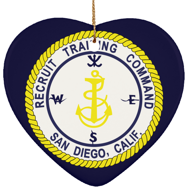 RTC San Diego 1 Ornament - Heart