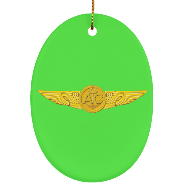 Aircrew 1 Ornament - Oval