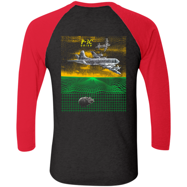 P-3C 2 Fly Aviator Baseball Raglan T-Shirt