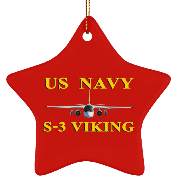 US Navy S-3 3 Ornament – Star