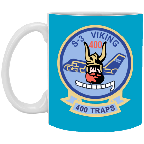 S-3 Viking 6 White Mug - 11oz