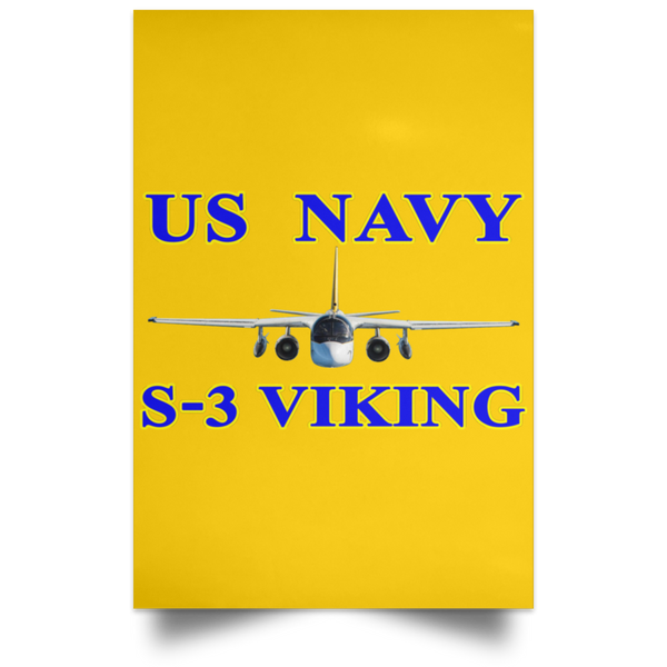 US Navy S-3 1 Poster - Portrait