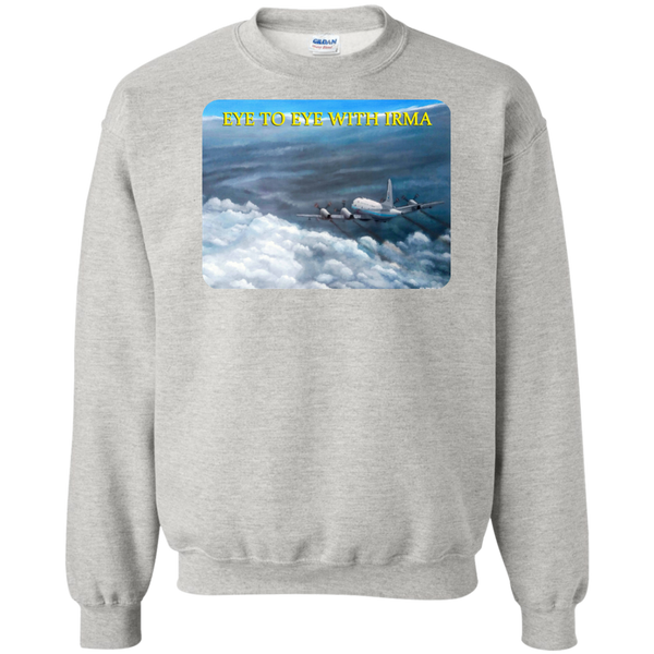 Eye To Eye With Irma Crewneck Pullover Sweatshirt