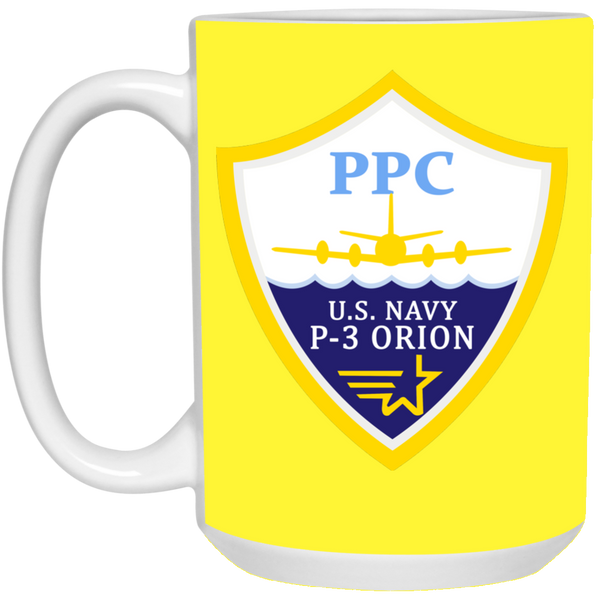 P-3 Orion 3 PPC White Mug - 15oz