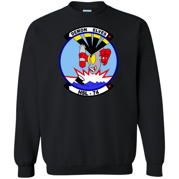 HSL 74 1 Crewneck Pullover Sweatshirt