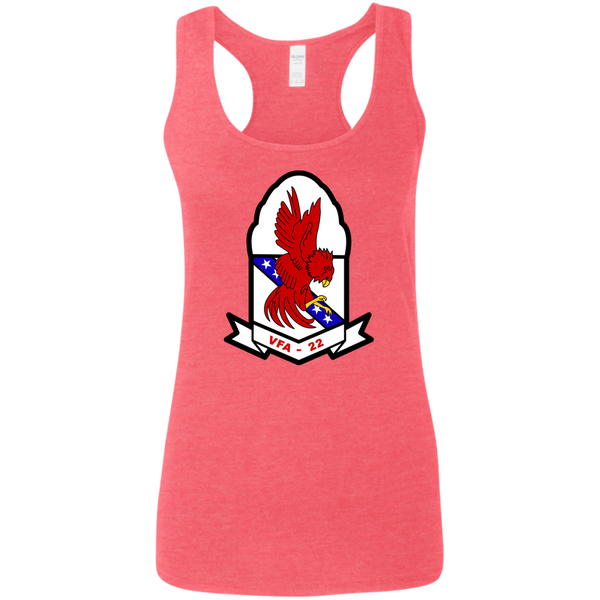 VFA 22 1 Ladies' Softstyle Racerback Tank