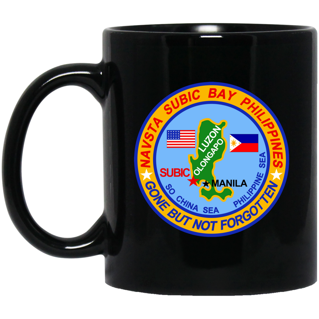 Subic Cubi Pt 10 Black Mug - 11oz