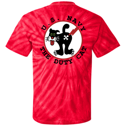 Duty Cat 2b Cotton Tie Dye T-Shirt