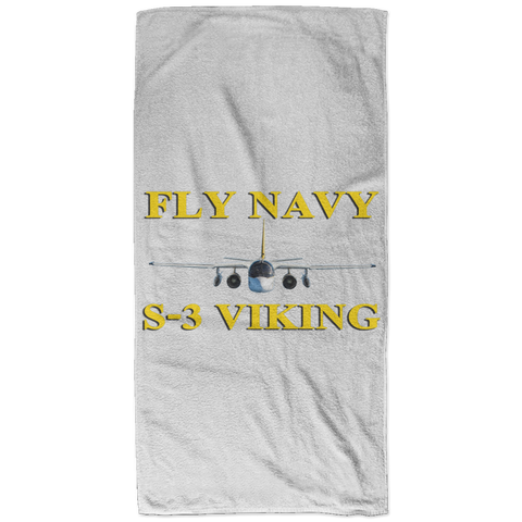 Fly Navy S-3 3 Bath Towel - 32x64