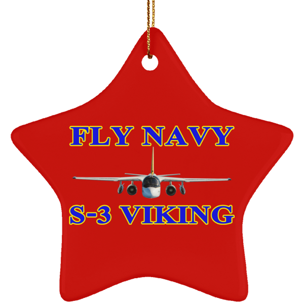 Fly Navy S-3 1 Ornament – Star