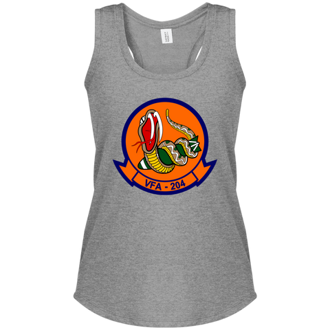 VFA 204 1 Ladies' Perfect Tri Racerback Tank