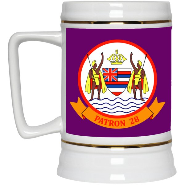 VP 28 2 Beer Stein - 22oz