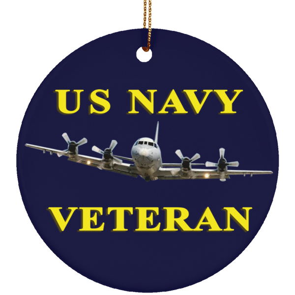 Navy Vet 2 Ornament - Circle