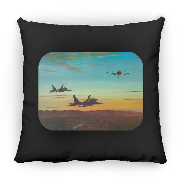 Time To Refuel 2 Pillow - Square - 18x18