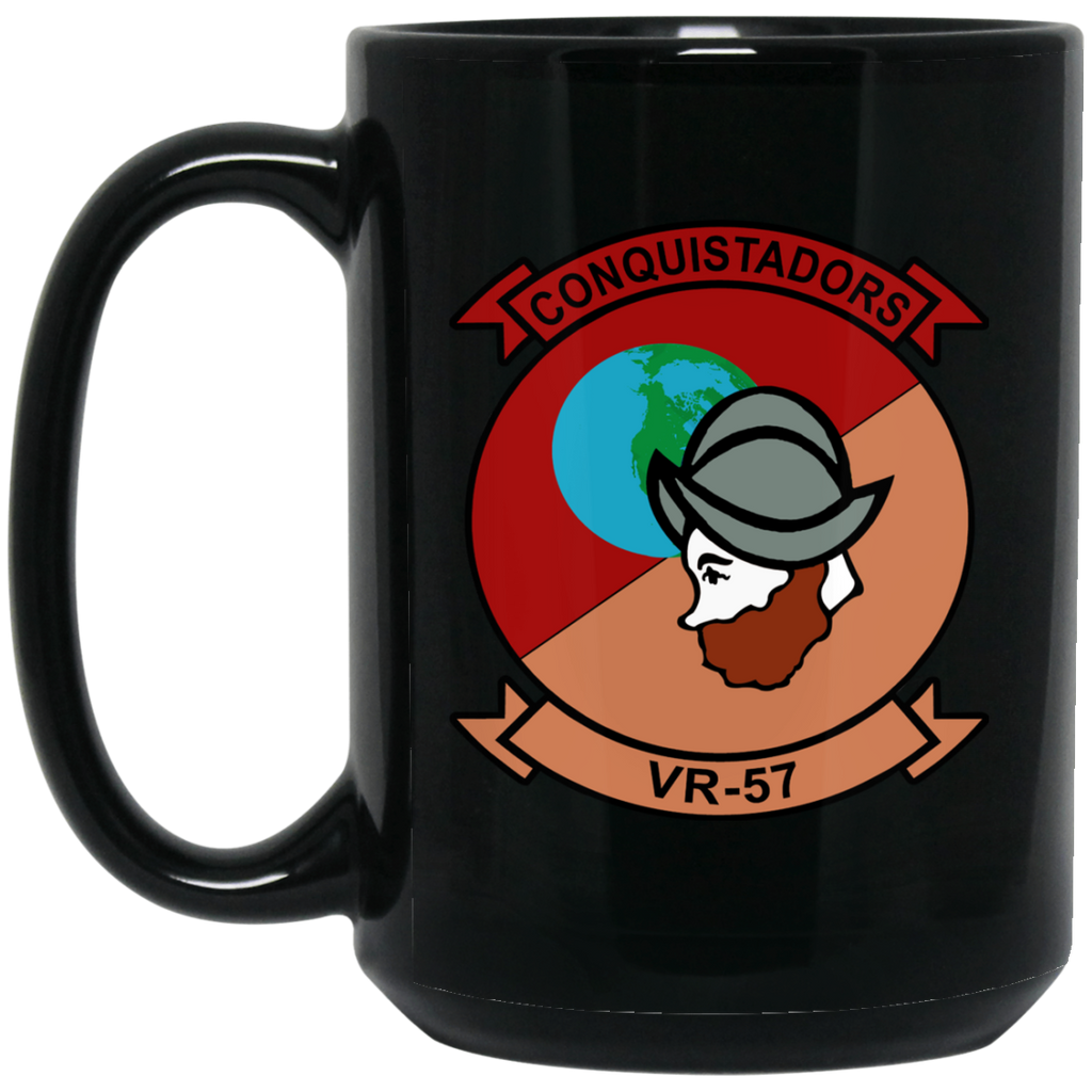 VR 57 Black Mug - 15oz