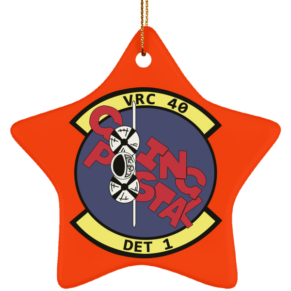 VRC 40 Det 1 1 Ornament Ceramic - Star