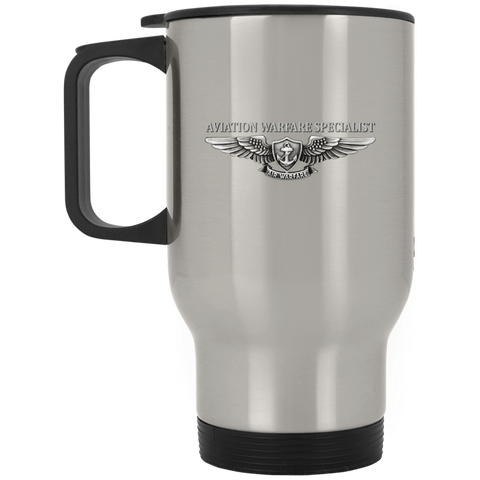 Air Warfare 2 Silver Stainless Travel Mug