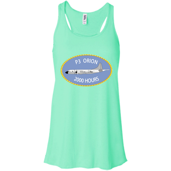 P-3 Orion 9 2000 Flowy Racerback Tank