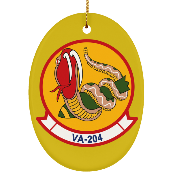 VA 204 1 Ornament - Oval