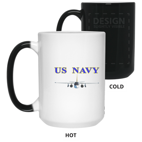 US Navy S-3 2 Color Changing Mug - 15oz