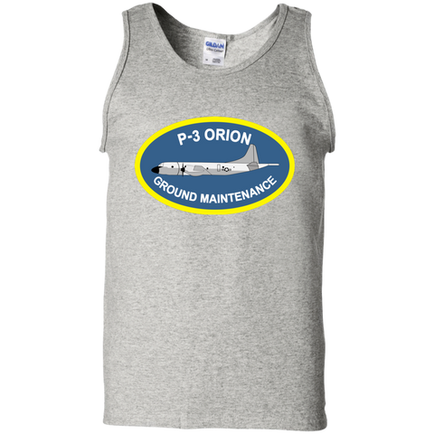 P-3 Orion 4 Ground Maint Cotton Tank Top