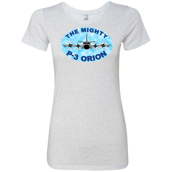 P-3 Orion 7 Mighty P-3 Ladies' Triblend T-Shirt