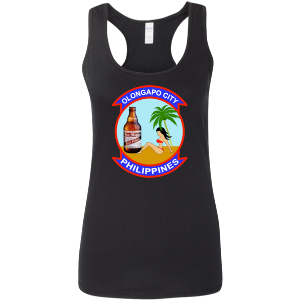 Subic Cubi Pt 05 Ladies' Softstyle Racerback Tank