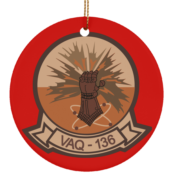 VAQ 136 2 Ornament Ceramic - Circle