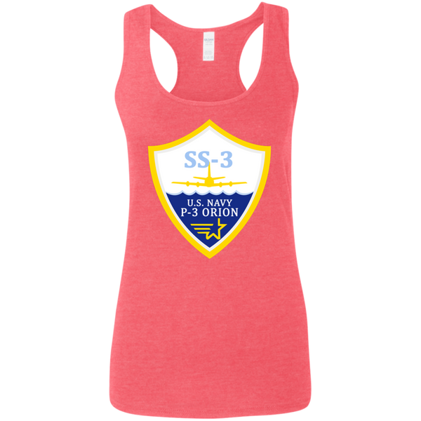 P-3 Orion 3 SS-3 Ladies' Softstyle Racerback Tank