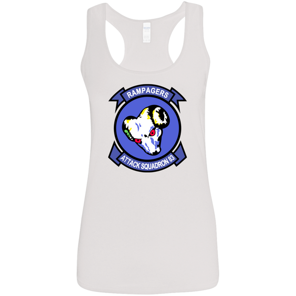 VA 83 1 Ladies' Softstyle Racerback Tank