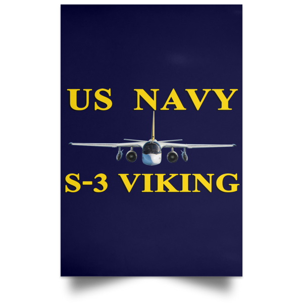 US Navy S-3 3 Poster - Portrait