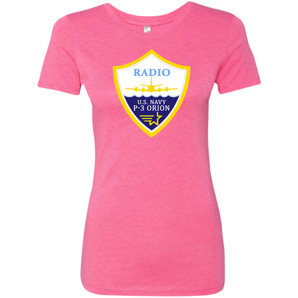 P-3 Orion 3 Radio Ladies' Triblend T-Shirt